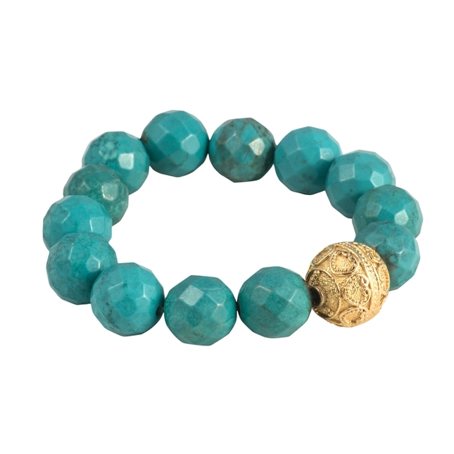 Narcissus Turquoise Bracelet