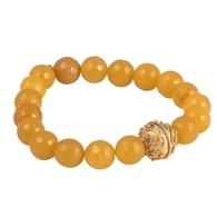 Echo Canary Agate Bracelet