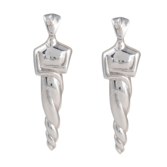 Delian Earrings Silver