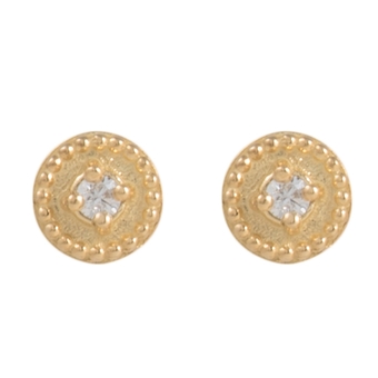 Dione Round Earrings