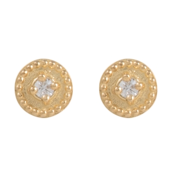 Dione Round Earrings